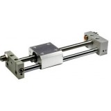 SMC Linear Rodless Air Cylinder CY1S, Magnetically Coupled Rodless Cylinder, Slide Bearing
